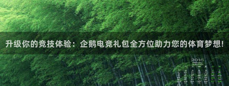 威客电竞客：升级你的竞技体验：企鹅电竞礼包全方位助力您的体育梦想!